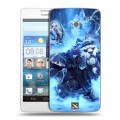 Дизайнерский пластиковый чехол для Huawei Ascend D2 Dota 2