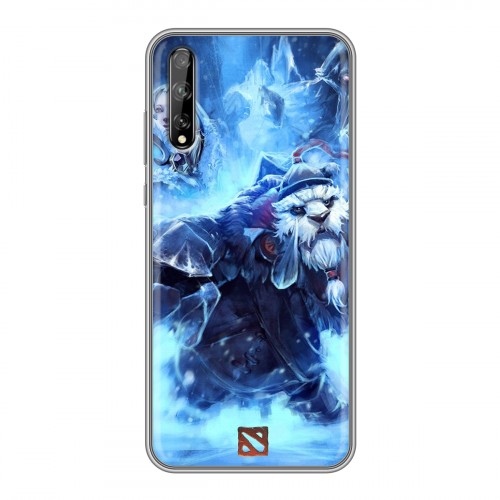 Дизайнерский силиконовый чехол для Huawei Y8p Dota 2