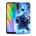 Дизайнерский пластиковый чехол для Huawei Y6p Dota 2