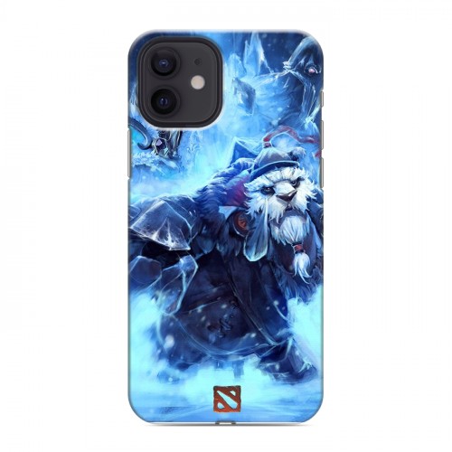 Дизайнерский силиконовый чехол для Iphone 12 Dota 2