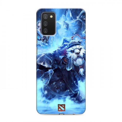 Дизайнерский пластиковый чехол для Samsung Galaxy A02s Dota 2