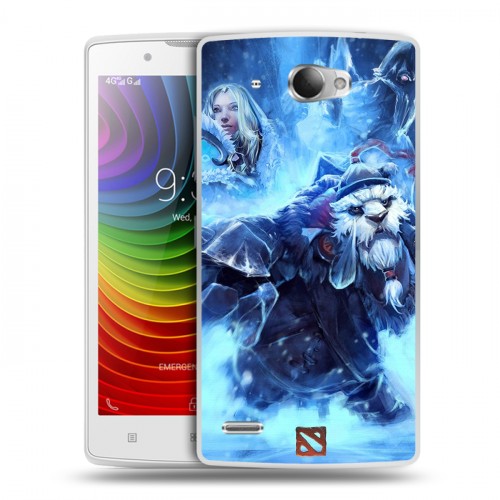 Дизайнерский пластиковый чехол для Lenovo S920 Dota 2