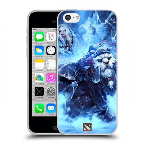 Дизайнерский пластиковый чехол для Iphone 5c Dota 2