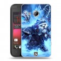 Дизайнерский пластиковый чехол для HTC Desire 200 Dota 2