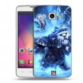 Дизайнерский пластиковый чехол для LG L60 Dota 2