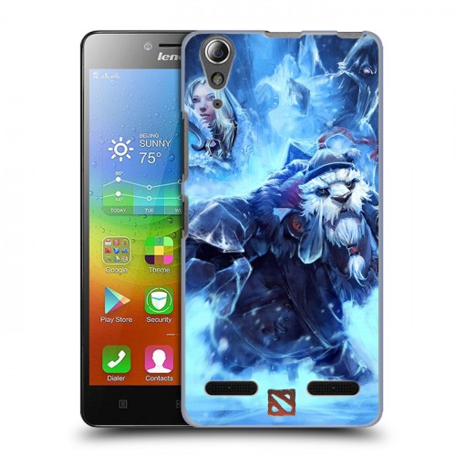 Дизайнерский пластиковый чехол для Lenovo A6000 Dota 2