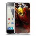 Дизайнерский пластиковый чехол для ZTE Blade L3 Dota 2