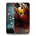 Дизайнерский пластиковый чехол для Microsoft Lumia 550 Dota 2