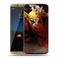 Дизайнерский пластиковый чехол для ZTE Axon 7 Dota 2