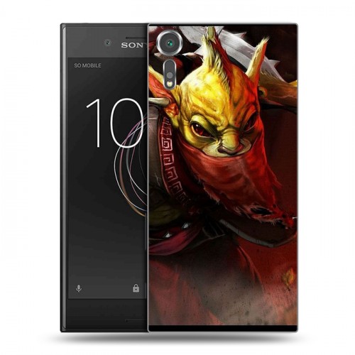 Дизайнерский пластиковый чехол для Sony Xperia XZs Dota 2