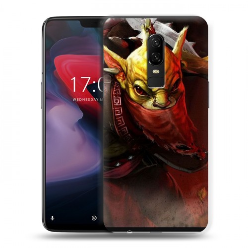 Дизайнерский пластиковый чехол для OnePlus 6 Dota 2