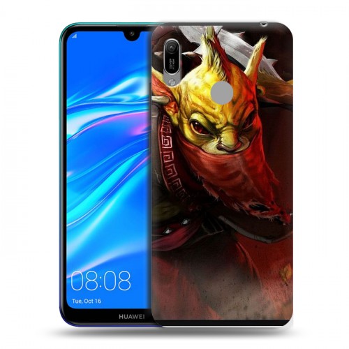 Дизайнерский пластиковый чехол для Huawei Y6 (2019) Dota 2