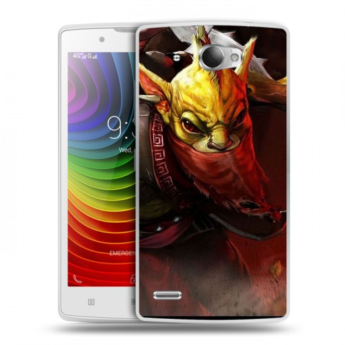 Дизайнерский пластиковый чехол для Lenovo S920 Dota 2