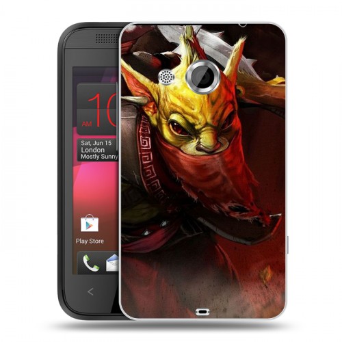 Дизайнерский пластиковый чехол для HTC Desire 200 Dota 2