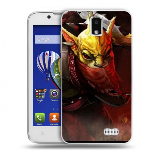 Дизайнерский пластиковый чехол для Lenovo A328 Dota 2