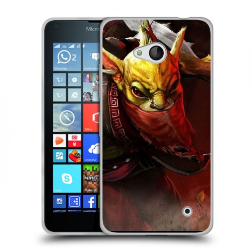 Дизайнерский пластиковый чехол для Microsoft Lumia 640 Dota 2