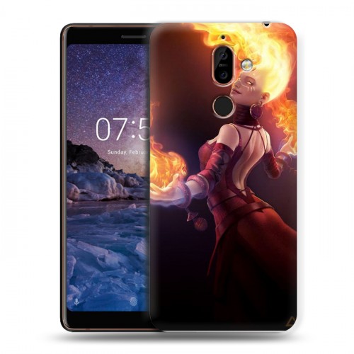 Дизайнерский пластиковый чехол для Nokia 7 Plus Dota 2