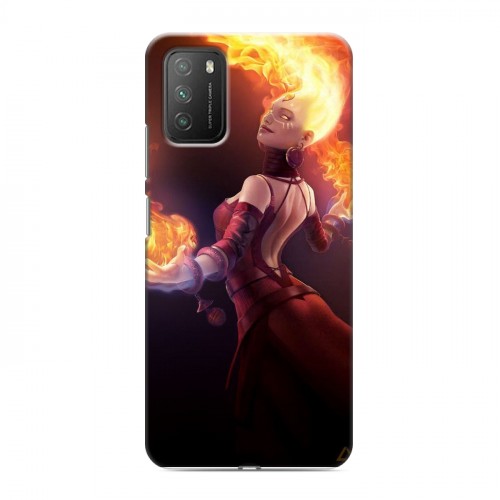 Дизайнерский пластиковый чехол для Xiaomi Poco M3 Dota 2