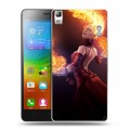 Дизайнерский пластиковый чехол для Lenovo A7000 Dota 2