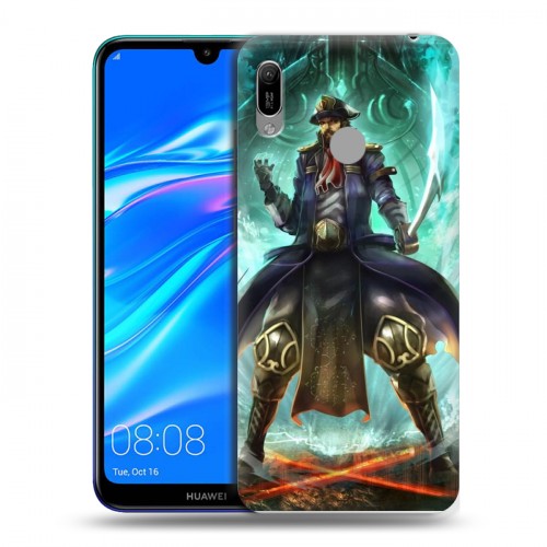 Дизайнерский пластиковый чехол для Huawei Y6 (2019) Dota 2