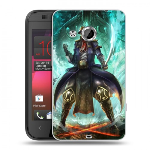 Дизайнерский пластиковый чехол для HTC Desire 200 Dota 2