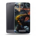 Дизайнерский силиконовый чехол для ZTE Blade L5 Dota 2