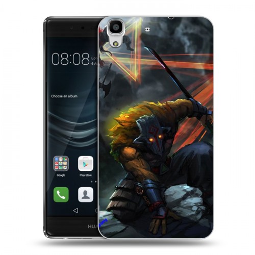 Дизайнерский пластиковый чехол для Huawei Y6II Dota 2