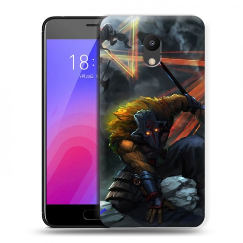 Дизайнерский пластиковый чехол для Meizu M6 Dota 2