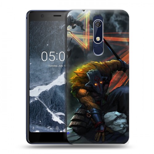 Дизайнерский пластиковый чехол для Nokia 5.1 Dota 2