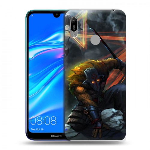 Дизайнерский пластиковый чехол для Huawei Y6 (2019) Dota 2