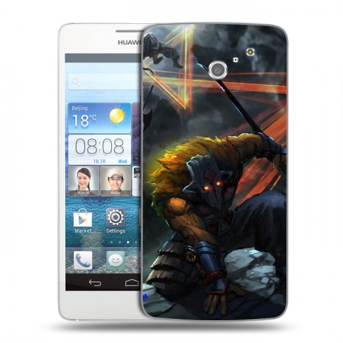 Дизайнерский пластиковый чехол для Huawei Ascend D2 Dota 2