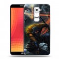 Дизайнерский пластиковый чехол для LG Optimus G2 Dota 2