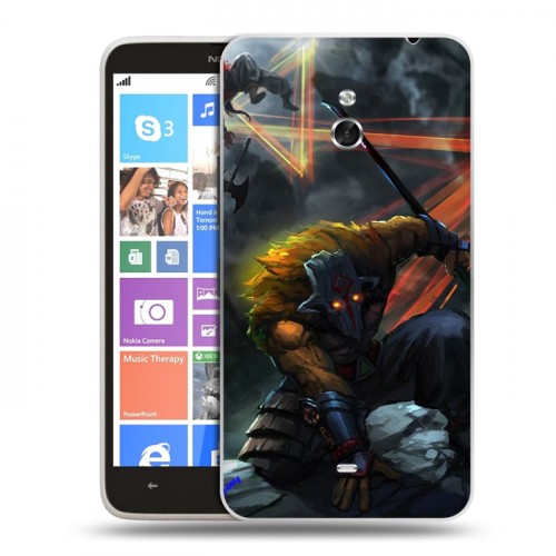 Дизайнерский пластиковый чехол для Nokia Lumia 1320 Dota 2