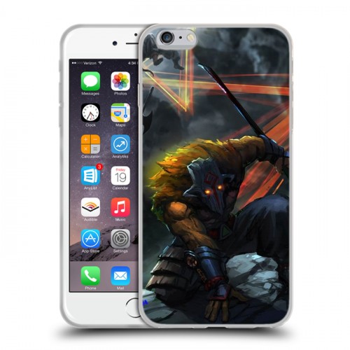 Дизайнерский силиконовый чехол для Iphone 6 Plus/6s Plus Dota 2