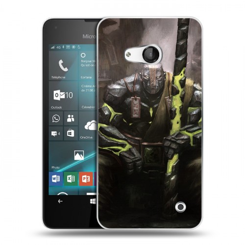 Дизайнерский пластиковый чехол для Microsoft Lumia 550 Dota 2