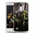 Дизайнерский пластиковый чехол для LG K8 Dota 2