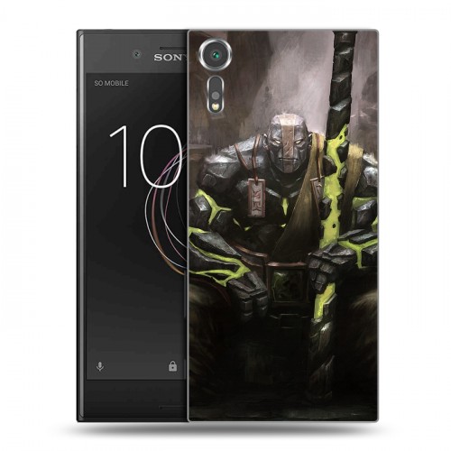 Дизайнерский пластиковый чехол для Sony Xperia XZs Dota 2