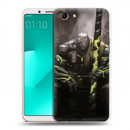 Дизайнерский пластиковый чехол для OPPO A83 Dota 2