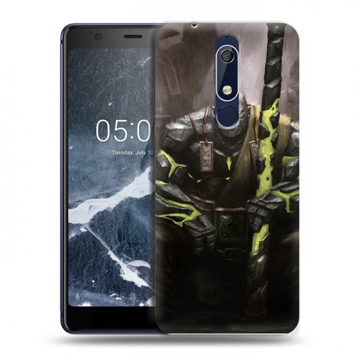 Дизайнерский пластиковый чехол для Nokia 5.1 Dota 2