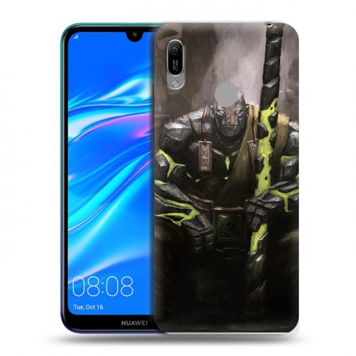 Дизайнерский пластиковый чехол для Huawei Y6 (2019) Dota 2