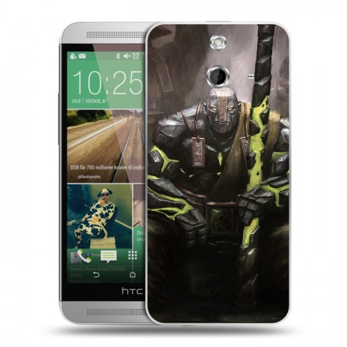 Дизайнерский пластиковый чехол для HTC One E8 Dota 2