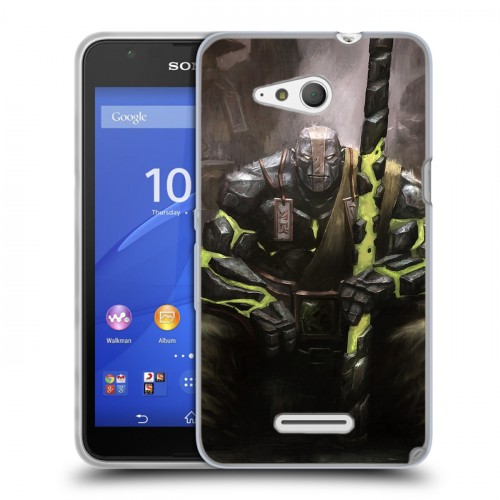 Дизайнерский пластиковый чехол для Sony Xperia E4g Dota 2