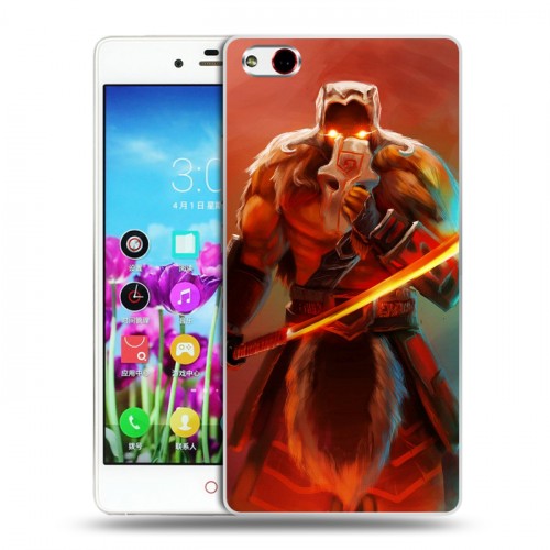 Дизайнерский силиконовый чехол для ZTE Nubia Z9 Max Dota 2