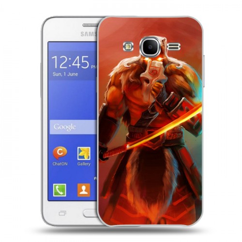 Дизайнерский силиконовый чехол для Samsung Galaxy J7 Dota 2