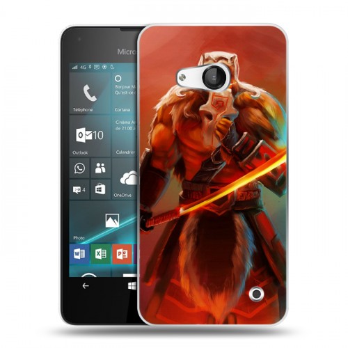 Дизайнерский пластиковый чехол для Microsoft Lumia 550 Dota 2