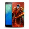 Дизайнерский пластиковый чехол для Meizu M5 Dota 2