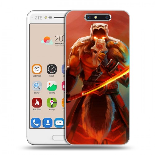 Дизайнерский пластиковый чехол для ZTE Blade V8 Dota 2