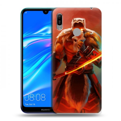 Дизайнерский пластиковый чехол для Huawei Y6 (2019) Dota 2