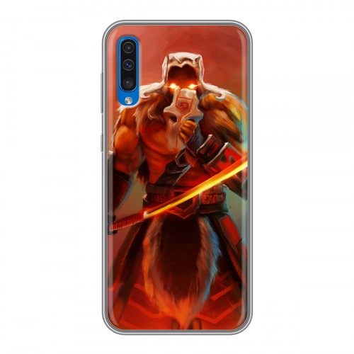 Дизайнерский силиконовый чехол для Samsung Galaxy A50 Dota 2