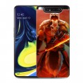 Дизайнерский пластиковый чехол для Samsung Galaxy A80 Dota 2